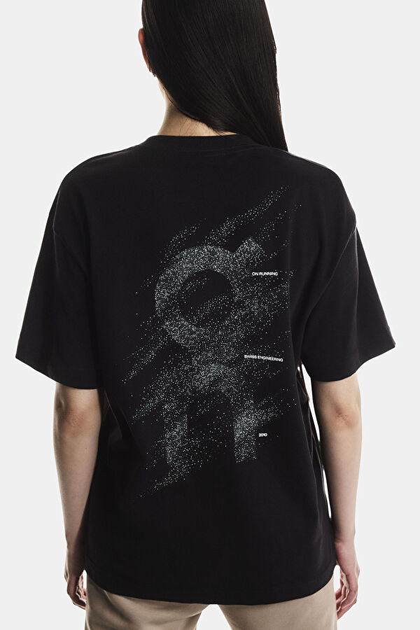 Club T Siyah O Yaka Kadın T-Shirt 3