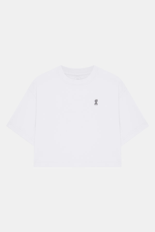 Club Boxy-T Beyaz O Yaka Kadın T-Shirt