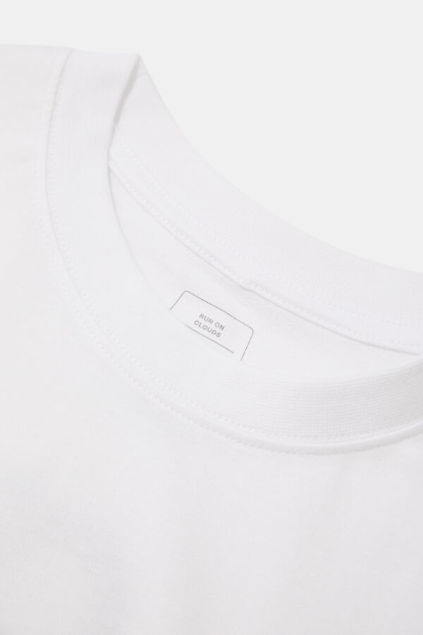 Club Boxy-T Beyaz O Yaka Kadın T-Shirt 3