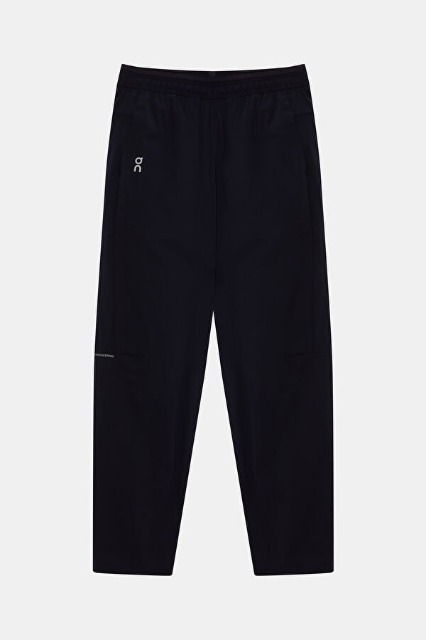 All-Day Siyah Bol Paça Spor Kadın Pantolon