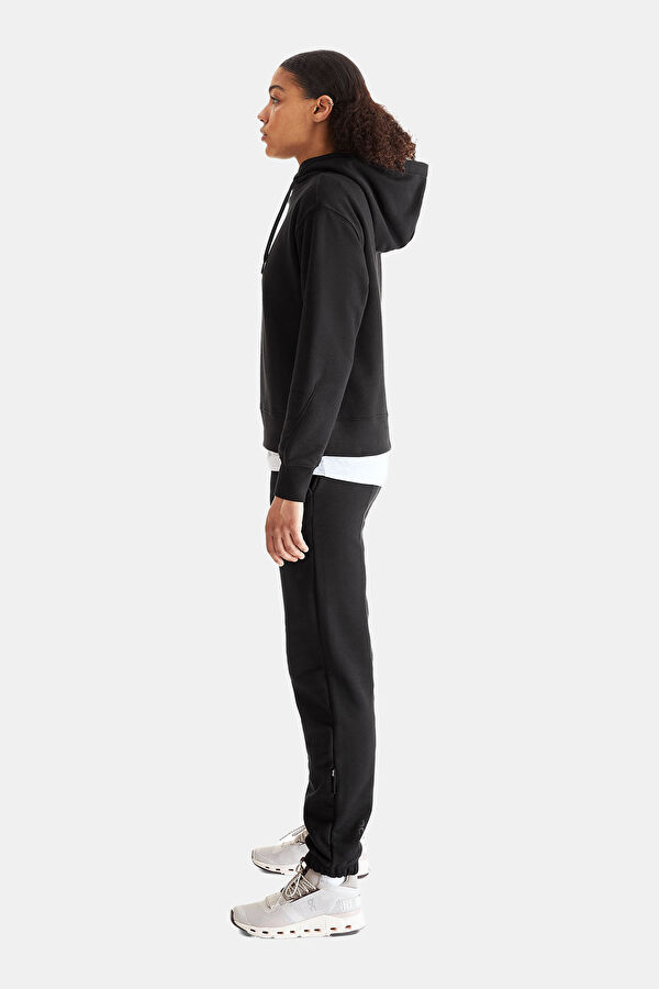 Club Siyah Kapuşonlu Kadın Sweatshirt 7