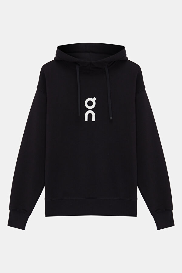 Club Siyah Kapuşonlu Kadın Sweatshirt