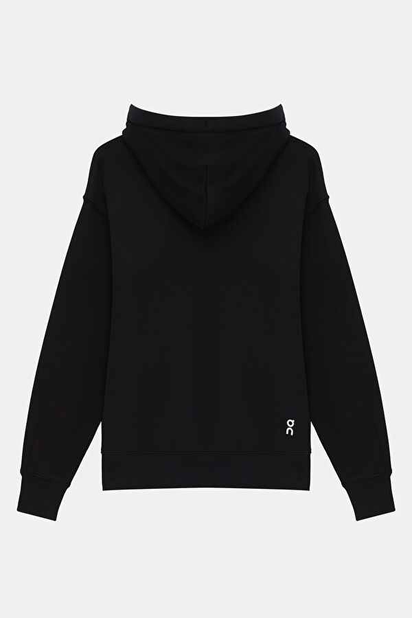 Club Siyah Kapuşonlu Kadın Sweatshirt 2