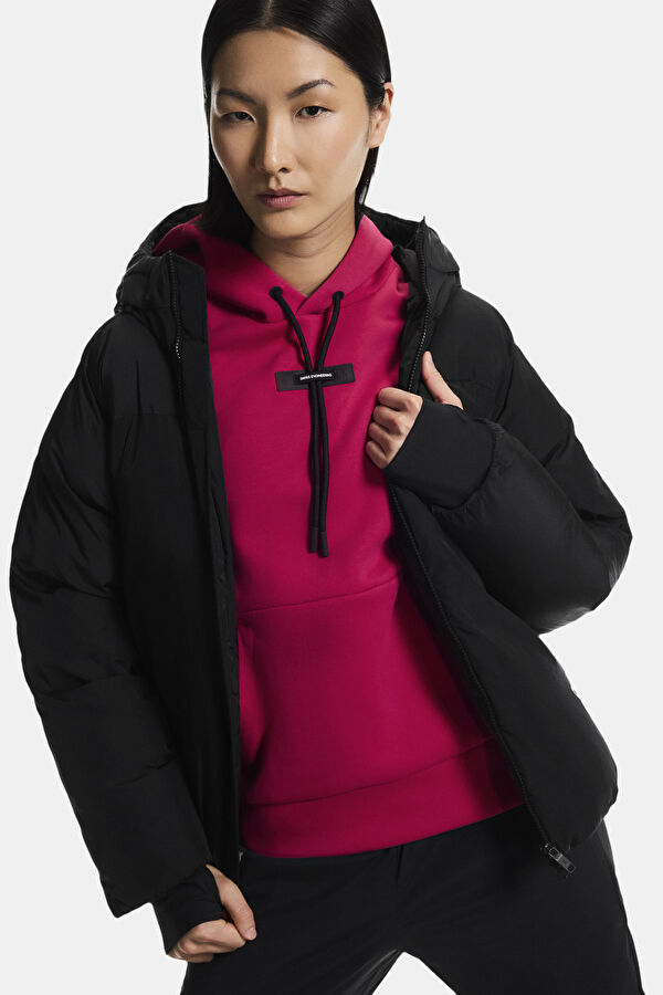 All-Day Puffer Siyah Kadın Mont 6