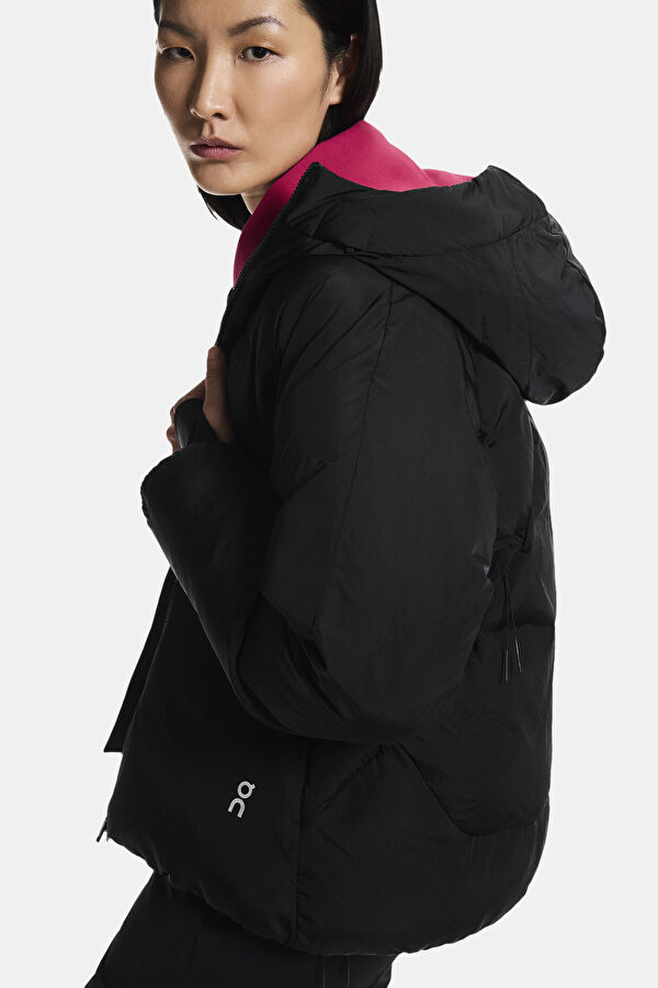 All-Day Puffer Siyah Kadın Mont 8