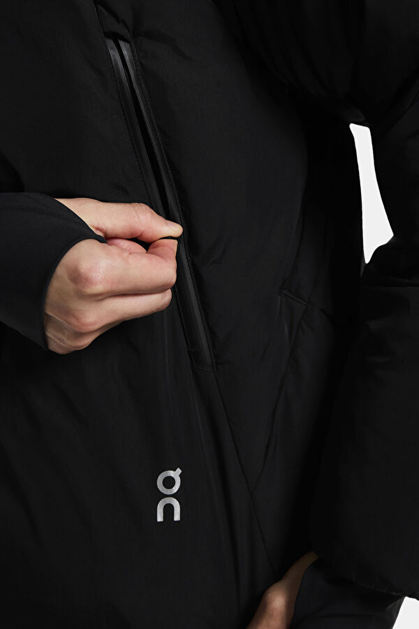 All-Day Puffer Siyah Kadın Mont 10