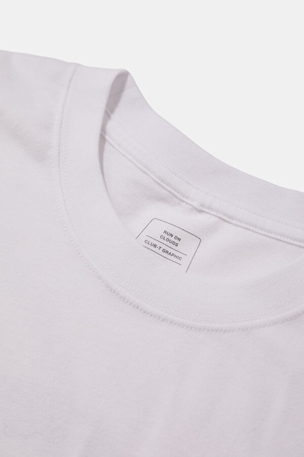 Club T Graphic Beyaz O Yaka Kadın T-Shirt 3