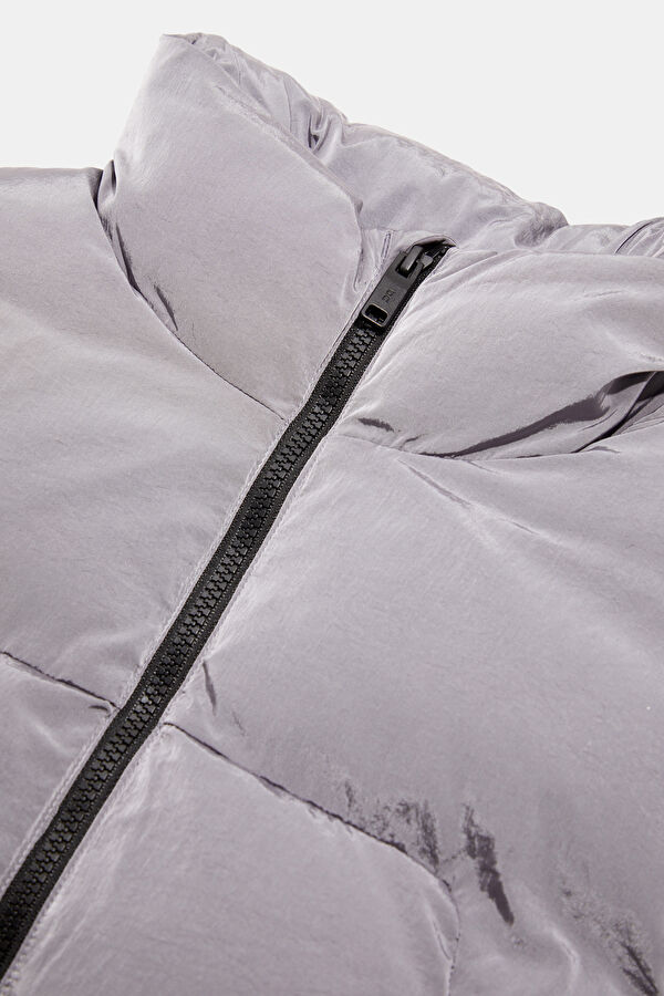 All-Day Puffer Lila Kadın Yelek 3