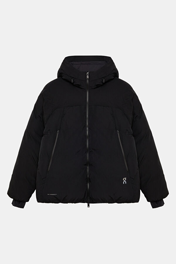All-Day Puffer Siyah Kadın Mont