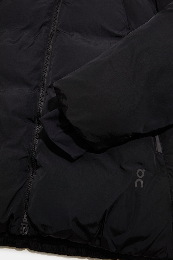 All-Day Puffer Siyah Kadın Mont 4