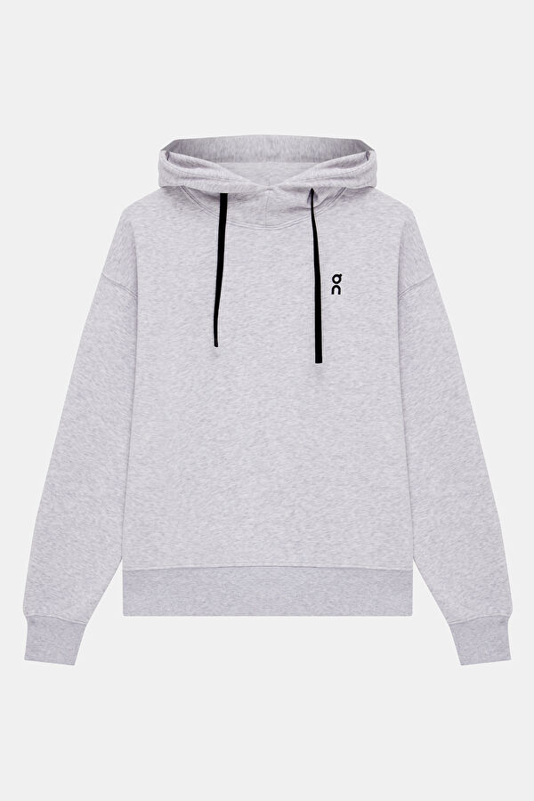 Club Graphic Beyaz Kapuşonlu Kadın Sweatshirt