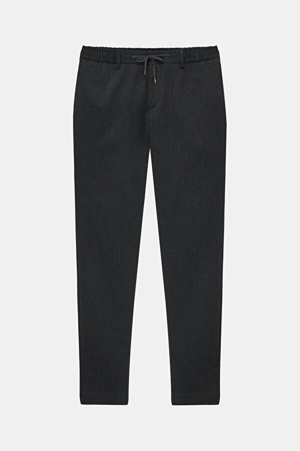 Relax Fit Anthracite Tapered Fit Men's Trousers