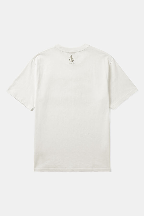 Off-White Crew Neck Printed Men's T-Shirt 2