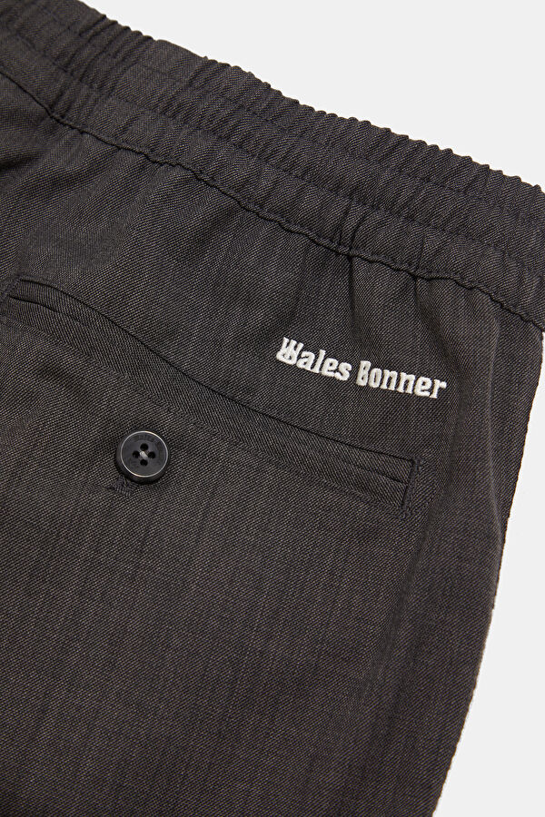 X Wales Bonner Wool Antrasit Wide Leg Erkek Pantolon 7