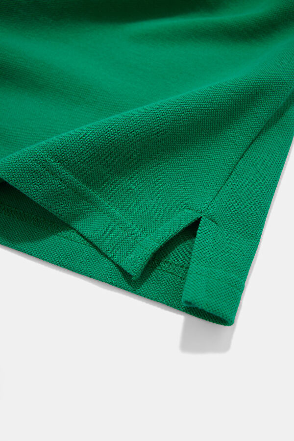 Green Embroidered Polo Shirt 4