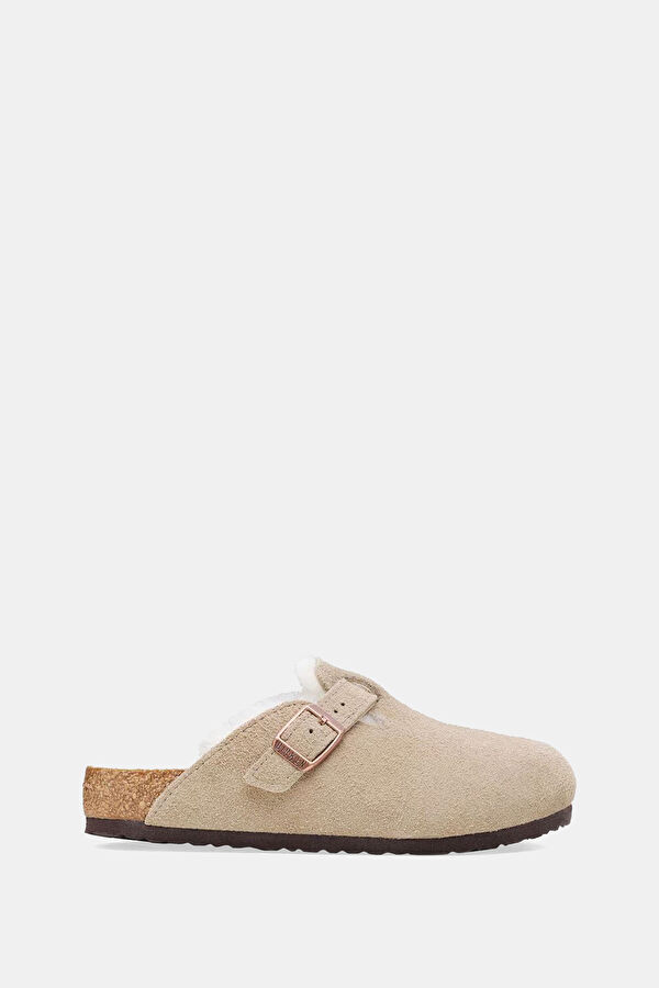 Boston Vl Shearling Vizon Çocuk Terlik