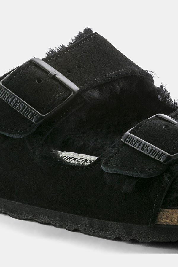 Arizona Vl Shearling Black Women's Slippers 6