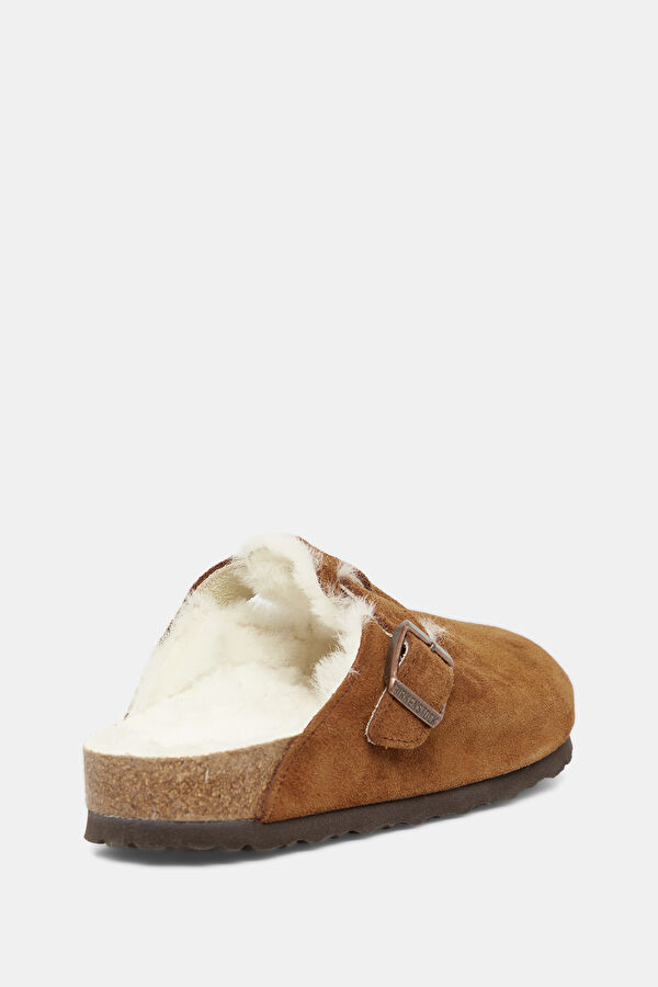 Boston Vl Shearling Mustard Women's Slippers 4