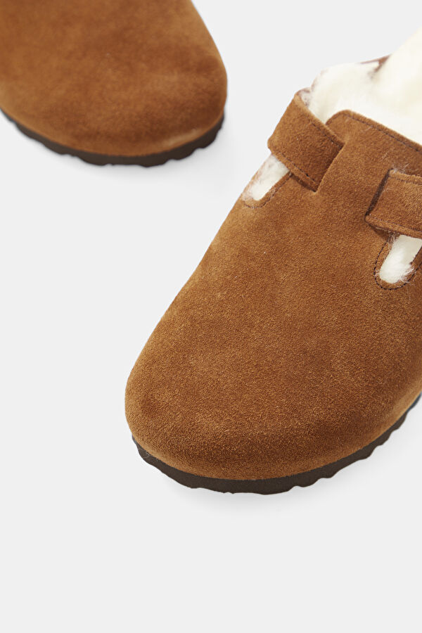 Boston Vl Shearling Mustard Women's Slippers 5