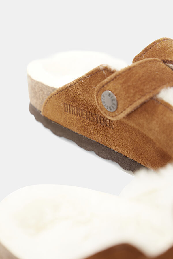 Boston Vl Shearling Mustard Women's Slippers 6