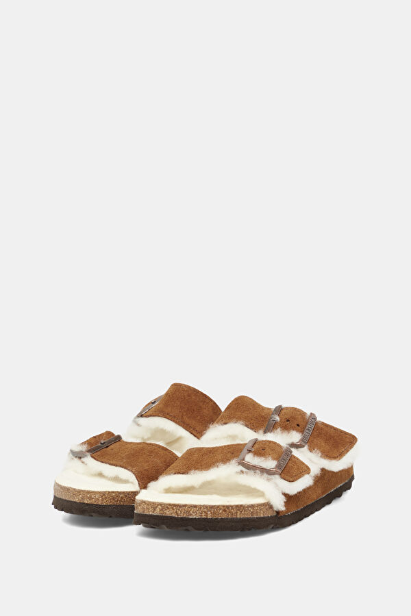 Arizona Vl Shearling Mustard Women's Slippers 2