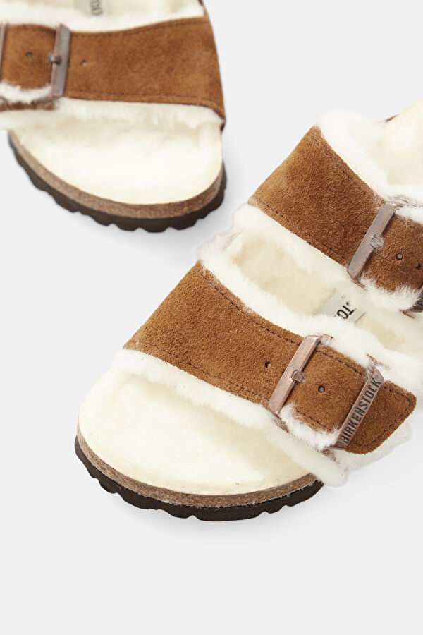 Arizona Vl Shearling Mustard Women's Slippers 4