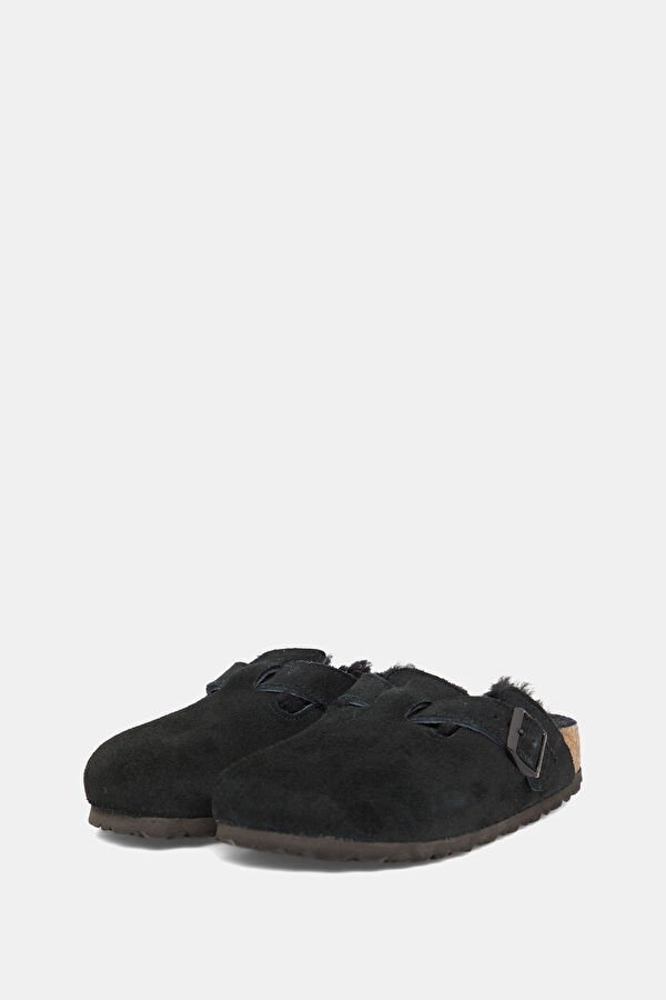 Boston Vl Shearling Black Women's Slippers 2