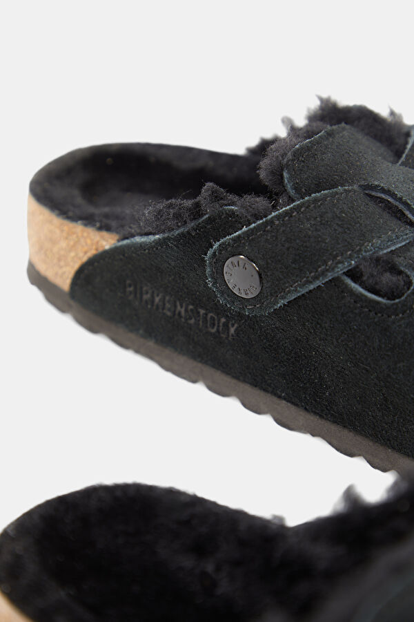 Boston Vl Shearling Black Women's Slippers 5
