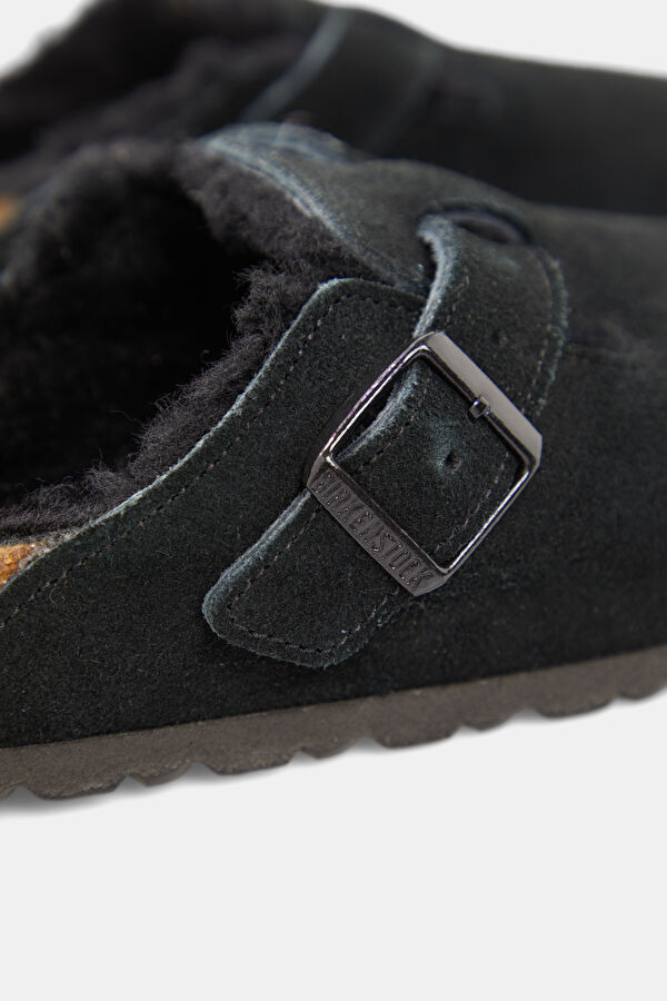 Boston Vl Shearling Black Women's Slippers 6