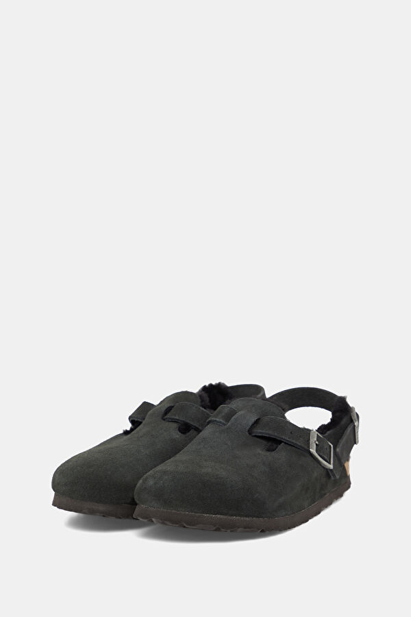 Tokio Vl Shearling Black Women's Slippers 2