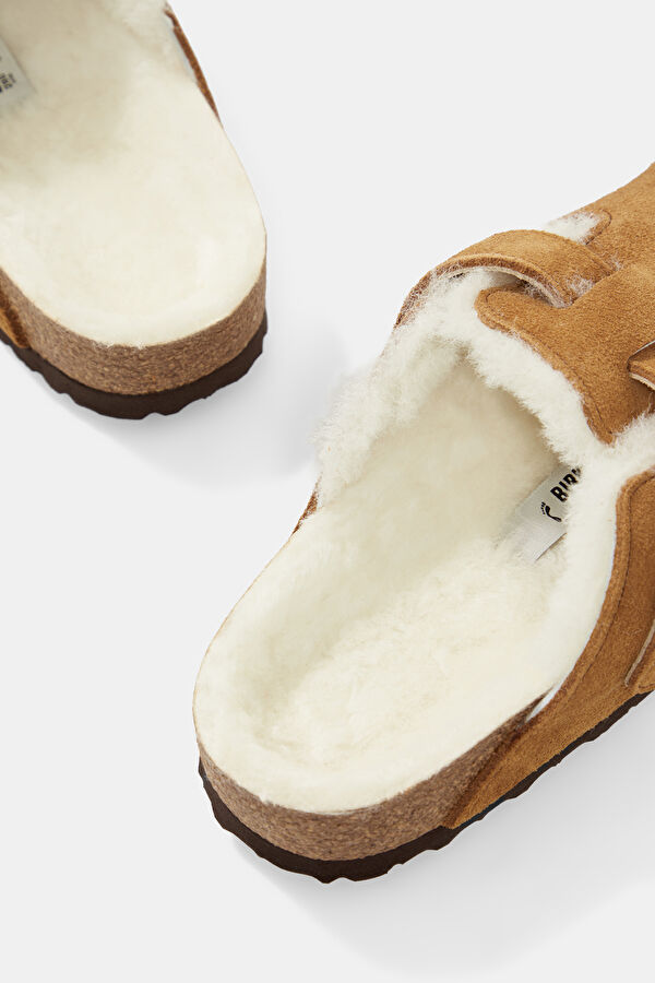 Boston VL Shearling Mustard Men's Slippers 5