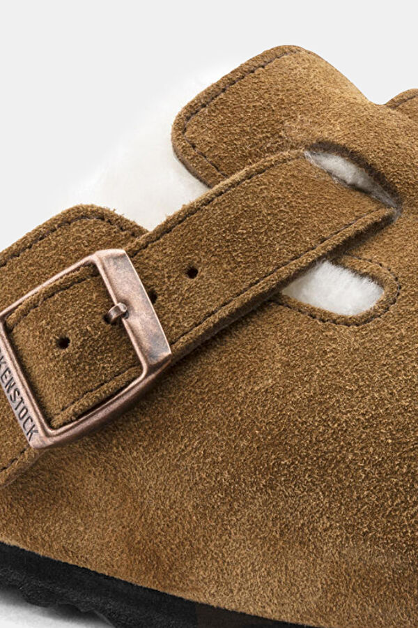 Boston VL Shearling Mustard Men's Slippers 6
