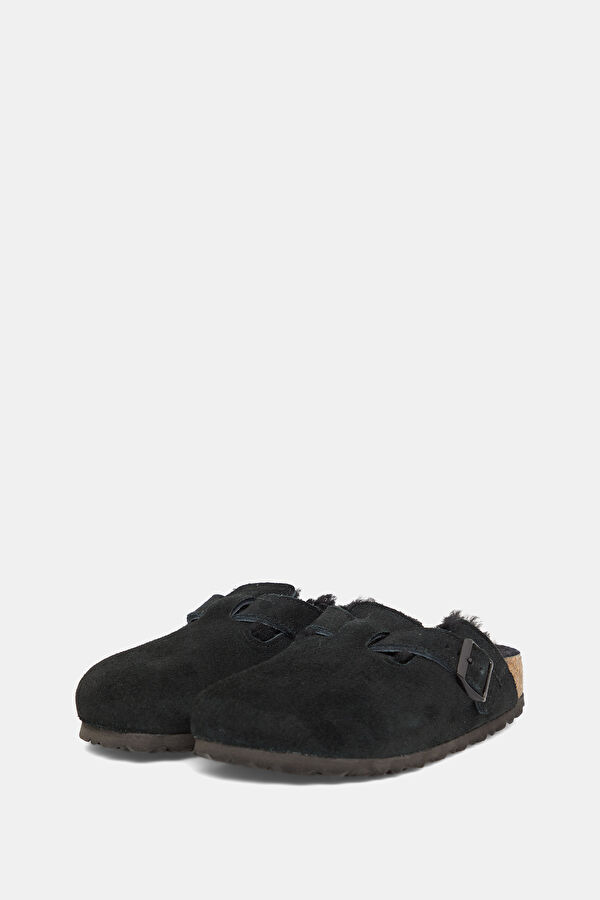 Boston Vl Shearling Black Men's Slippers 2