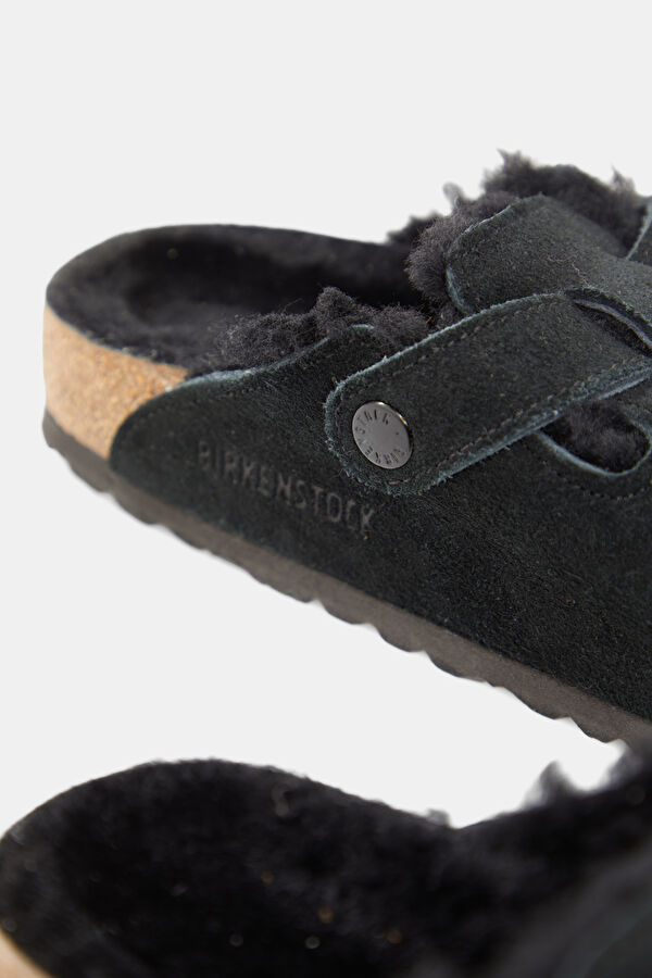 Boston Vl Shearling Black Men's Slippers 5