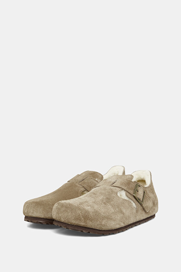 London Vl Shearling Mink Men's Sandals 2