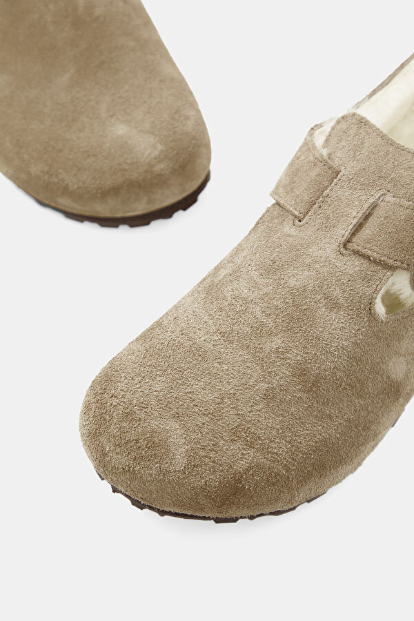 London Vl Shearling Mink Men's Sandals 4