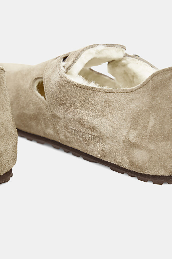 London Vl Shearling Mink Men's Sandals 6