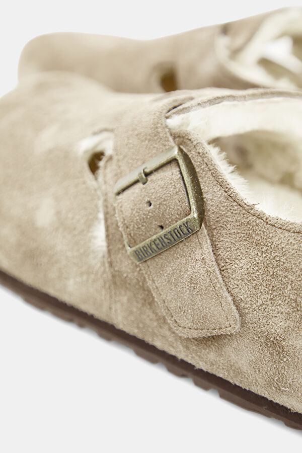 London Vl Shearling Mink Men's Sandals 7