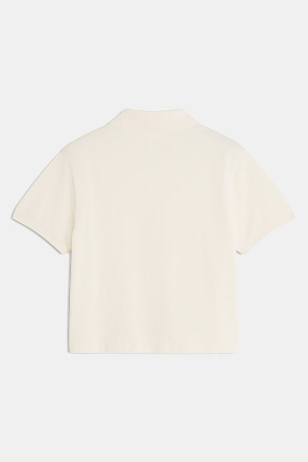 Ekru Kadın T-Shirt 2