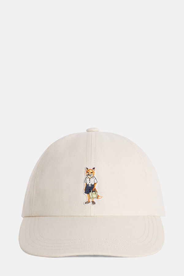 Light Beige Printed Hat 3