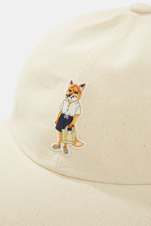 Light Beige Printed Hat 5