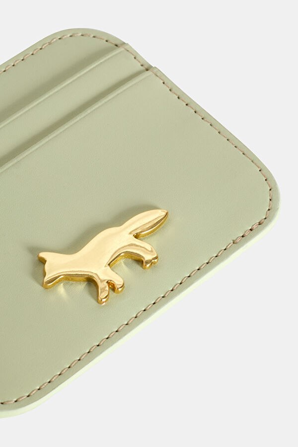 Ecru Leather Wallet 3