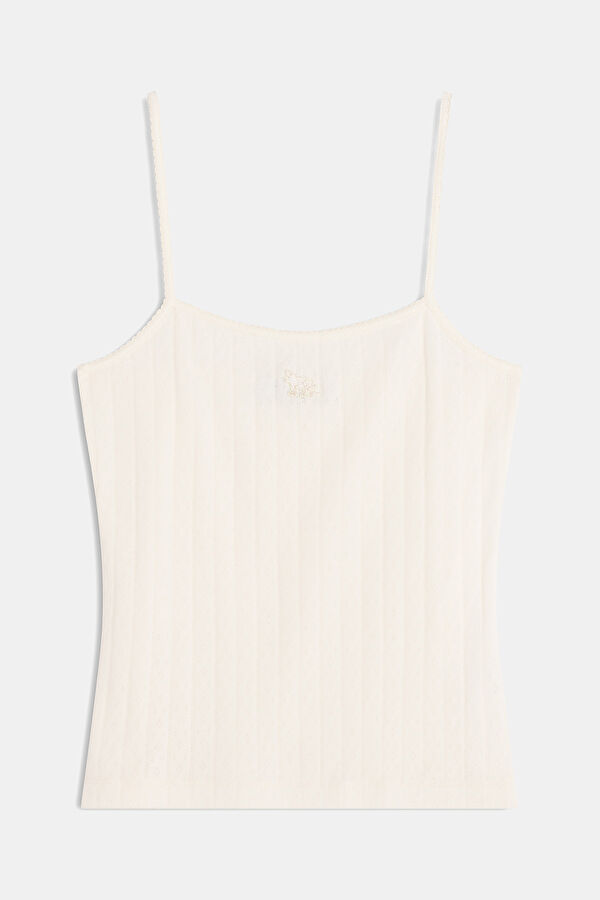 Ekru Kadın T-Shirt