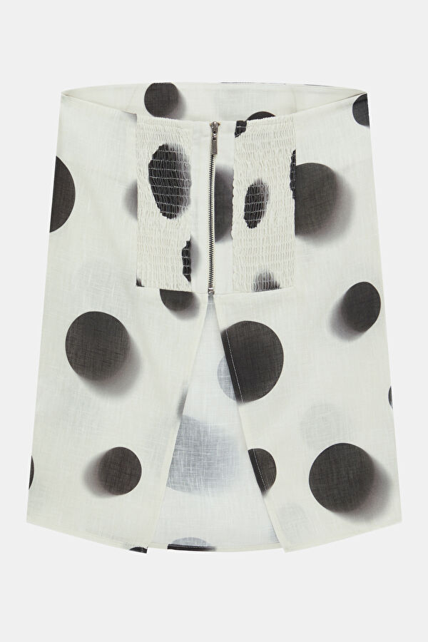 Black Patterned Sleeveless Women's Blouse 5