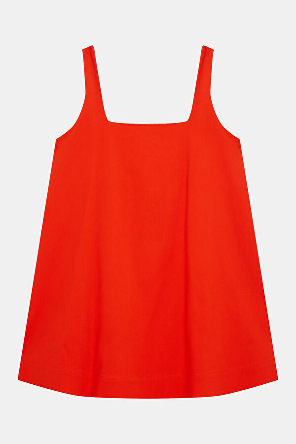 Pomegranate Blossom Short Women's Dress 4