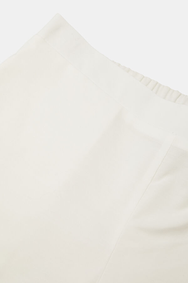 Ekru Wide Leg Kadın Pantolon 3