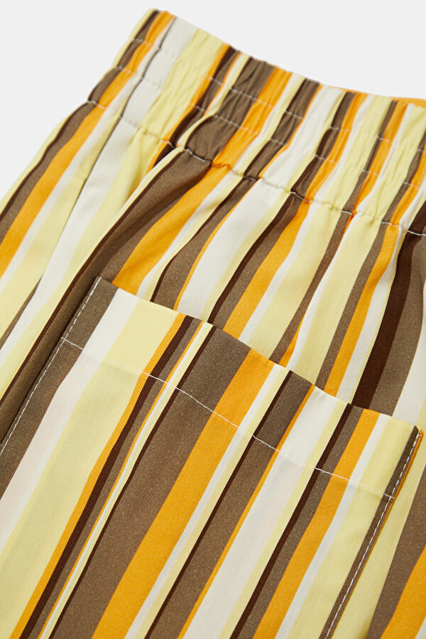 Multicolored Patterned Women's Shorts 7