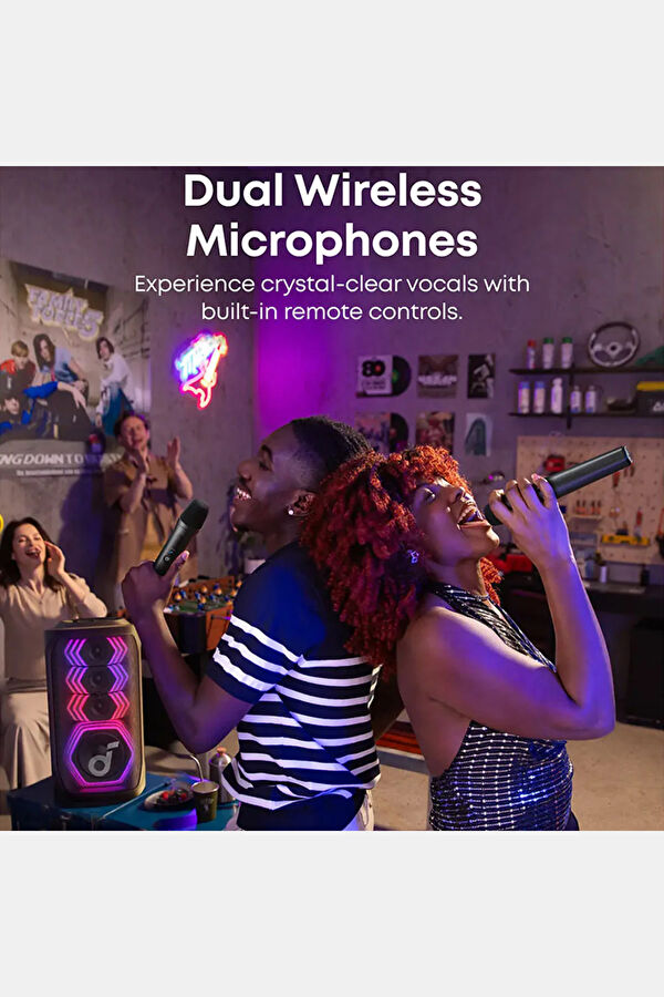 Soundcore Rave 3S 200W AI Karaoke Party Speaker 9