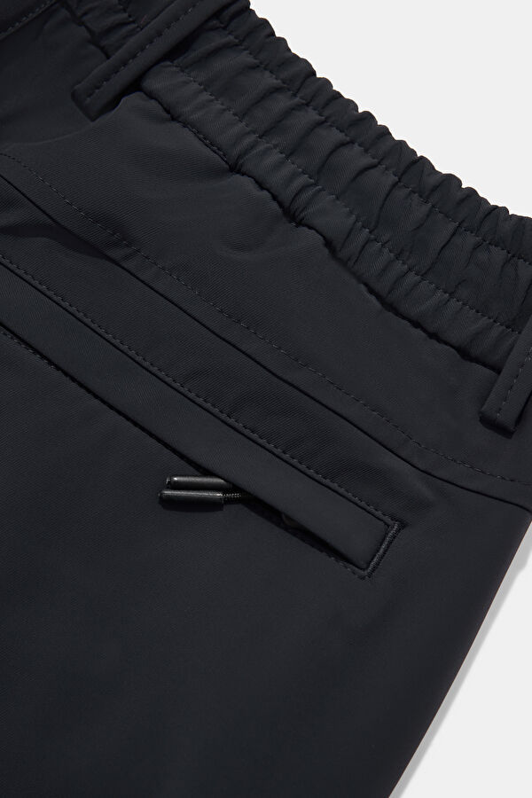 Navy Tapered Fit Men's Trousers 4