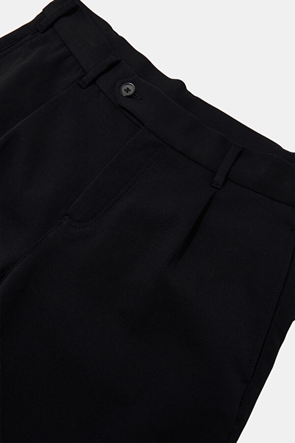 Navy Tapered Fit Men's Trousers 6
